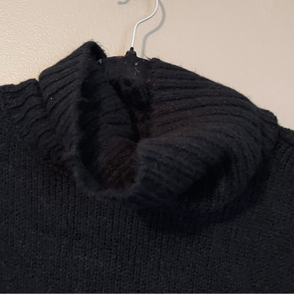 NWT Style & Co 2X Black Knit Turtle Neck Long Sleeve Tunic Sweater Top Ret $56! - Picture 5 of 11